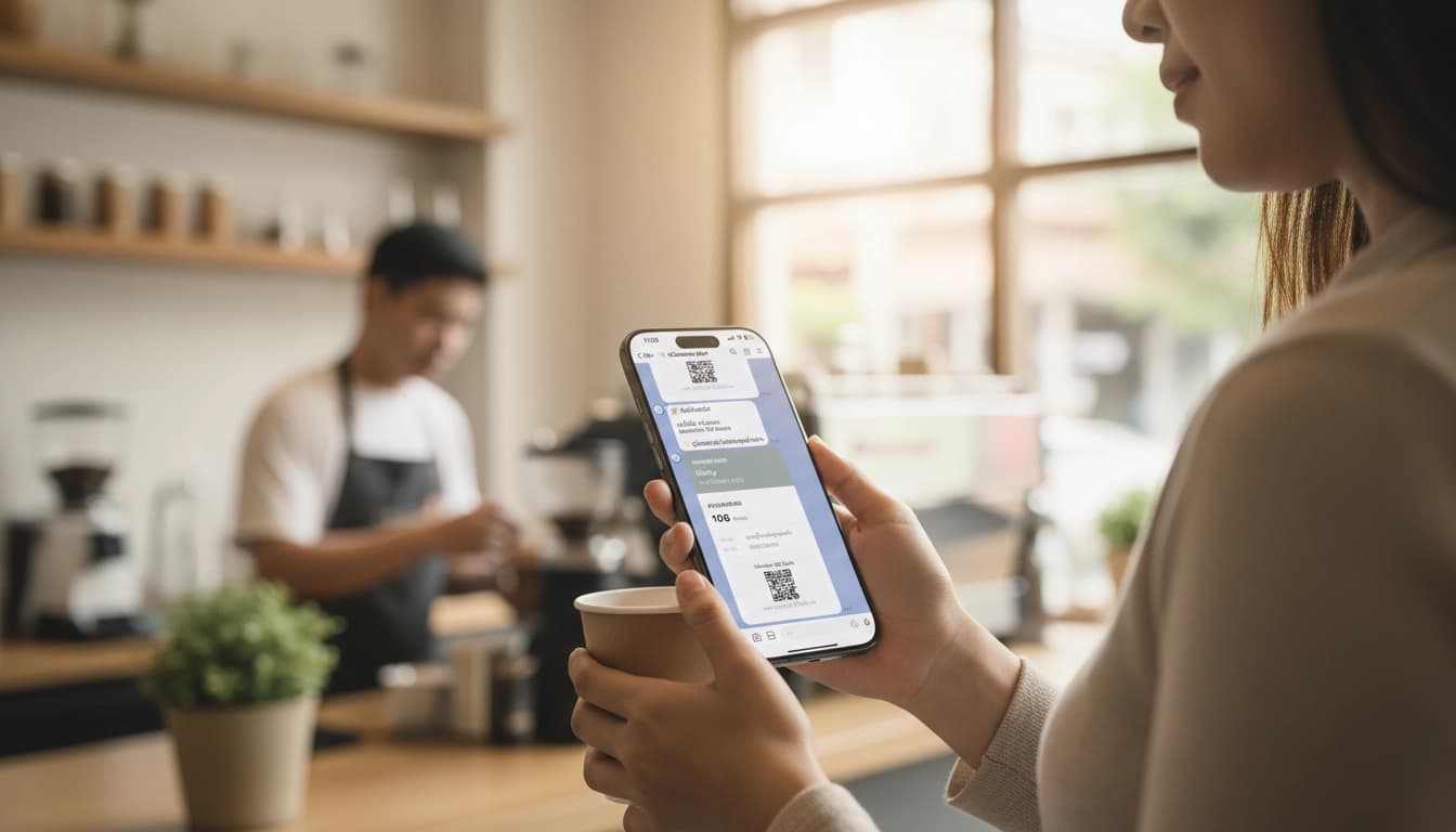 LINE Member Card use cases for cafes